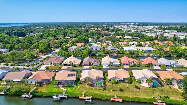 105 Inlets Blvd Unit 105, Nokomis, FL 34275 - aerial perspective of suburban area with a nearby body of water