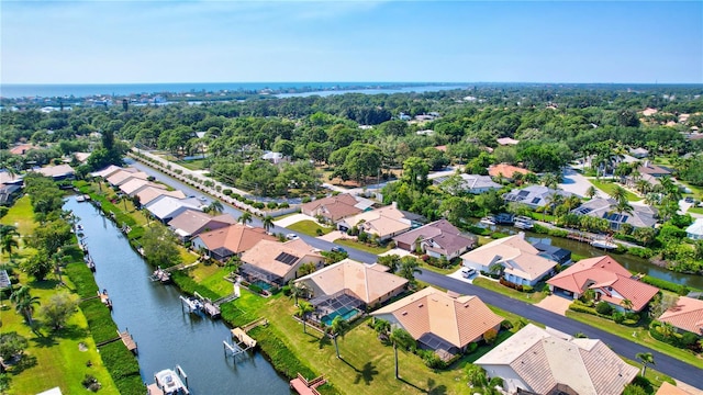 105 Inlets Blvd Unit 105, Nokomis, FL 34275 - aerial view of residential area with a large body of water