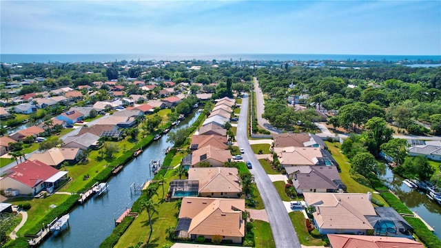 105 Inlets Blvd Unit 105, Nokomis, FL 34275 - aerial view of residential area featuring a nearby body of water