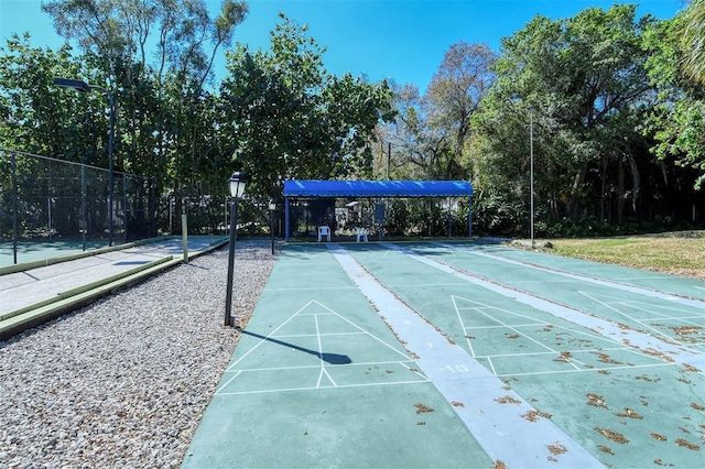 105 Inlets Blvd Unit 105, Nokomis, FL 34275 - view of community with shuffleboard