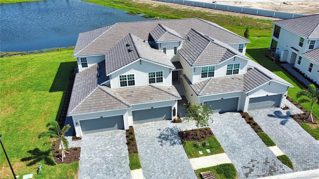 17715 Boracay Ct Unit 202, Venice, FL 34293 - aerial view of property and surrounding area with a large body of water