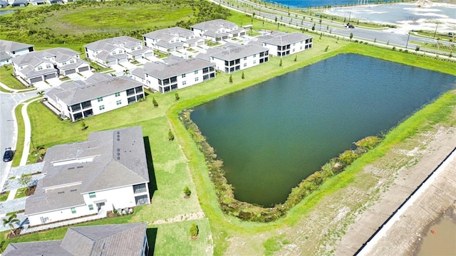 17715 Boracay Ct Unit 202, Venice, FL 34293 - aerial perspective of suburban area featuring a large body of water