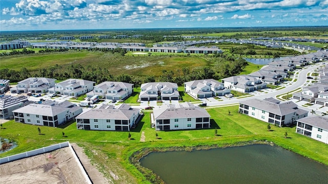 17715 Boracay Ct Unit 202, Venice, FL 34293 - aerial view of residential area featuring a large body of water