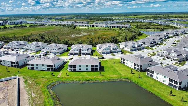 17715 Boracay Ct Unit 202, Venice, FL 34293 - aerial perspective of suburban area with a large body of water