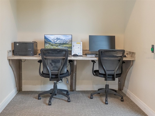 8078 Stirling Falls Cir, Sarasota, FL 34243 - office space featuring baseboards and carpet