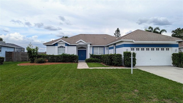 9402 71st Ave E, Palmetto, FL 34221 - single story home featuring driveway, a garage, and stucco siding