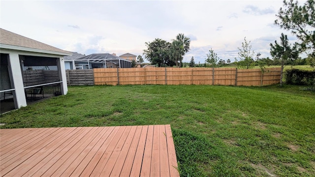 9402 71st Ave E, Palmetto, FL 34221 - view of yard with a deck