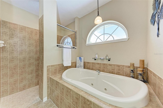 5359 90th Avenue Cir E, Parrish, FL 34219 - bathroom featuring a tub with jets and walk in shower