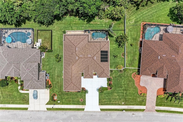 5359 90th Avenue Cir E, Parrish, FL 34219 - drone / aerial view of a pool area