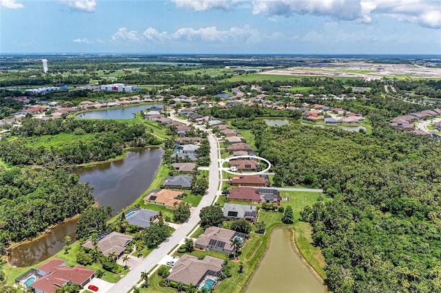 5359 90th Avenue Cir E, Parrish, FL 34219 - aerial view of residential area with a nearby body of water