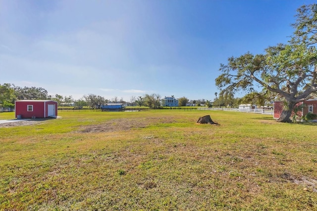 2005 21st St W, Palmetto, FL 34221 - view of yard featuring an outdoor structure