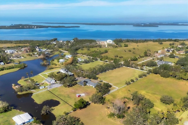 2005 21st St W, Palmetto, FL 34221 - aerial view of property's location featuring a large body of water