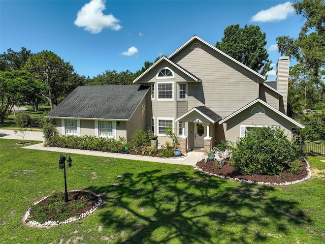 13514 4th Plz E, Bradenton, FL 34212 - view of front of home featuring a chimney