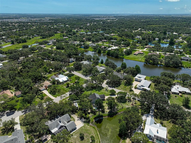 13514 4th Plz E, Bradenton, FL 34212 - aerial view of property and surrounding area with nearby suburban area and a nearby body of water