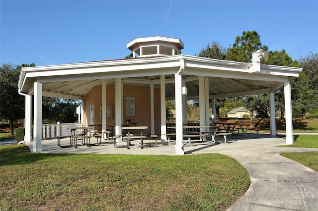 22343 Panther Loop, Bradenton, FL 34202 - view of community featuring a yard and a gazebo