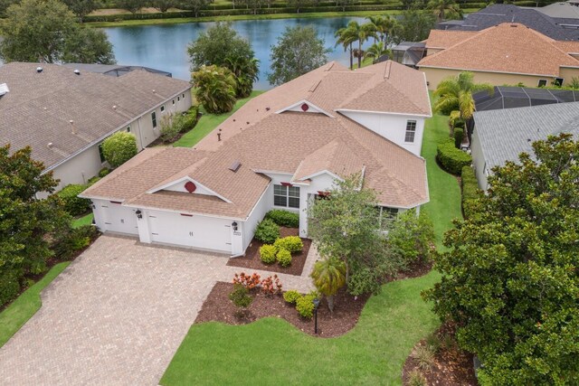 12031 Longview Lake Cir, Lakewood Ranch, FL 34211 - aerial view of property and surrounding area featuring a nearby body of water