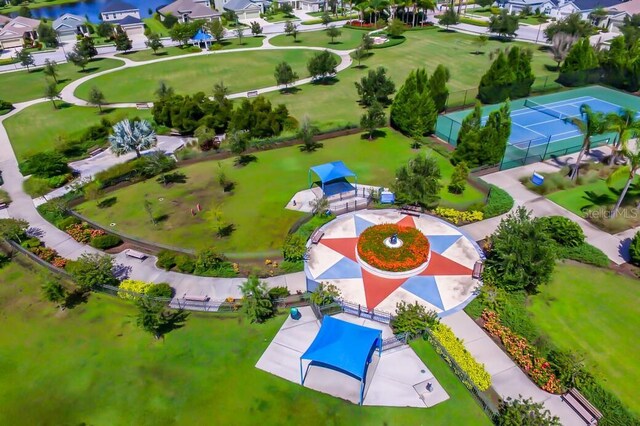12031 Longview Lake Cir, Lakewood Ranch, FL 34211 - aerial perspective of suburban area