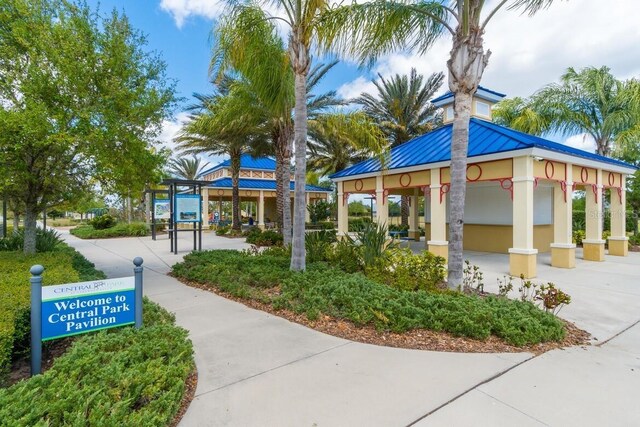12031 Longview Lake Cir, Lakewood Ranch, FL 34211 - view of home's community with a gazebo