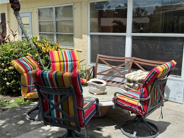 390 301st Blvd W Unit 2C, Bradenton, FL 34205 - view of patio