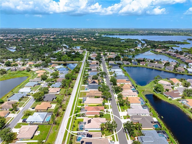 6750 64th Ter E, Bradenton, FL 34203 - aerial view of residential area with a nearby body of water