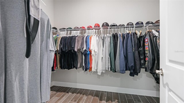 3504 Big Sky Way, Bradenton, FL 34211 - walk in closet with wood tiled floors