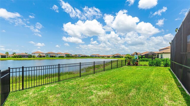3504 Big Sky Way, Bradenton, FL 34211 - view of yard with a residential view and a water view