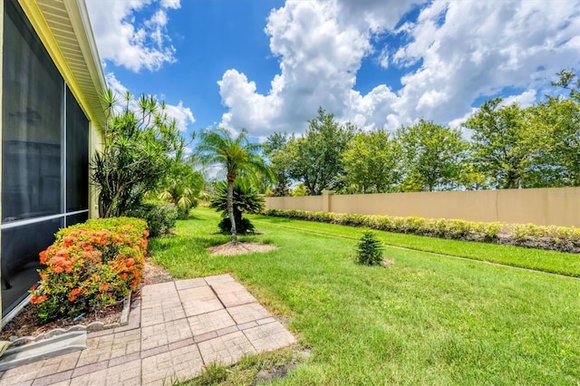 2085 Mattamy Ct, Venice, FL 34292 - view of yard featuring a patio