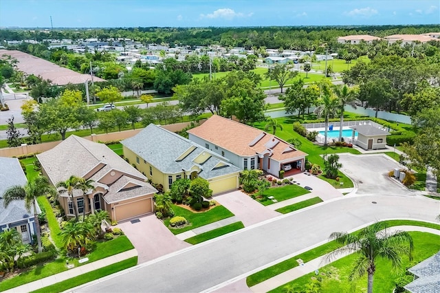 2085 Mattamy Ct, Venice, FL 34292 - aerial view of residential area featuring a pool area