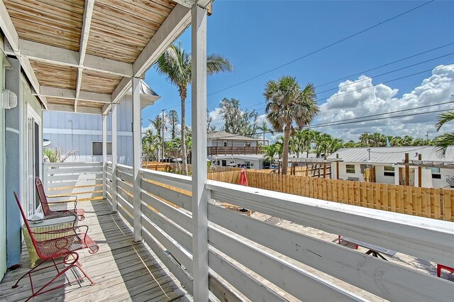 1103 Shore View Dr, Englewood, FL 34223 - view of balcony
