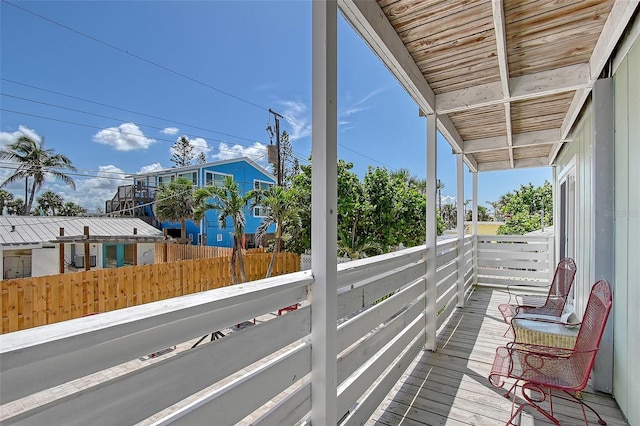 1103 Shore View Dr, Englewood, FL 34223 - view of balcony