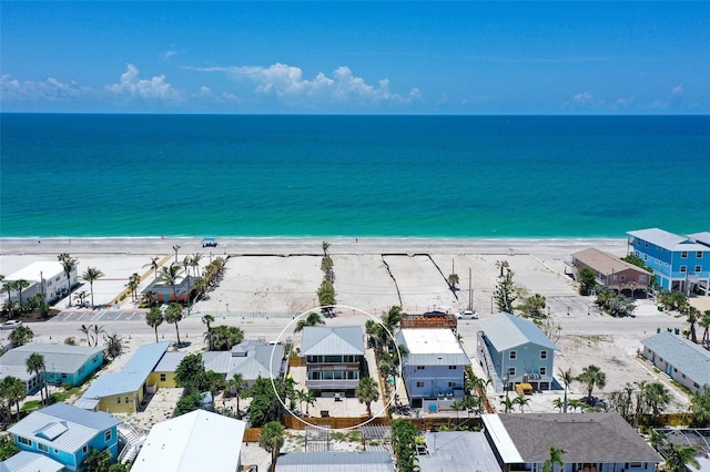 1103 Shore View Dr, Englewood, FL 34223 - aerial view of expansive beach