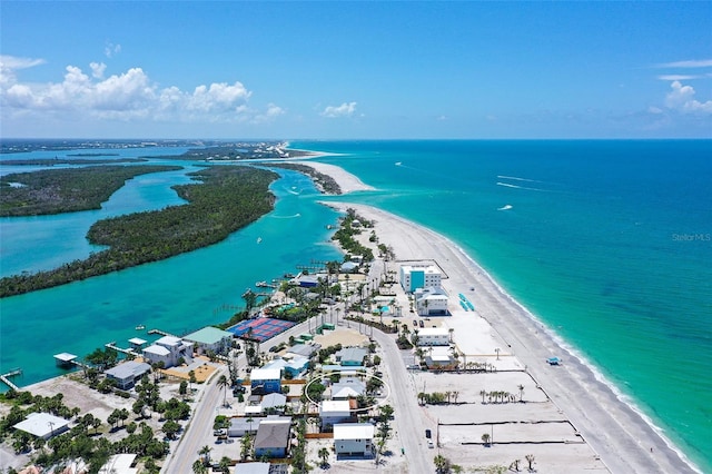 1103 Shore View Dr, Englewood, FL 34223 - aerial view of expansive beach