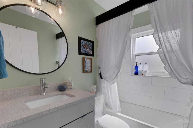 4120 51st Dr W, Bradenton, FL 34210 - full bath with vanity and shower / bath combination with curtain