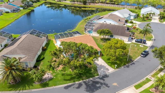 4120 51st Dr W, Bradenton, FL 34210 - aerial perspective of suburban area with a nearby body of water