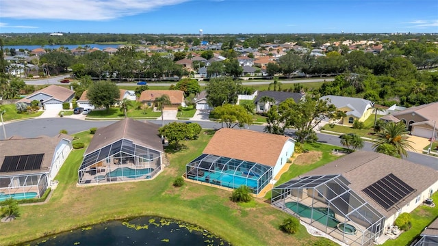 4120 51st Dr W, Bradenton, FL 34210 - aerial perspective of suburban area featuring a nearby body of water