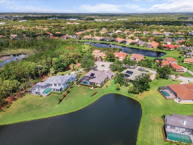 7513 Coventry Ct, Lakewood Ranch, FL 34202 - aerial overview of property's location featuring a nearby body of water and nearby suburban area