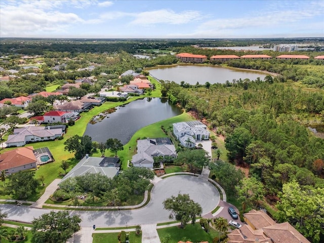 7513 Coventry Ct, Lakewood Ranch, FL 34202 - aerial perspective of suburban area featuring a nearby body of water