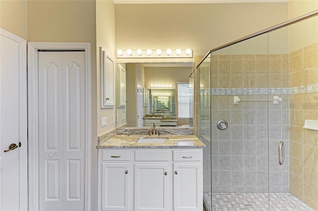 8772 Stone Harbour Loop, Bradenton, FL 34212 - full bath with vanity and a stall shower