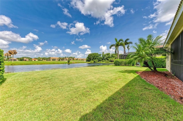 8772 Stone Harbour Loop, Bradenton, FL 34212 - view of green lawn featuring a water view