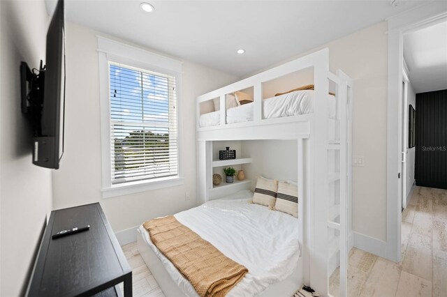 109 Palmetto Ave, Anna Maria, FL 34216 - bedroom with baseboards and recessed lighting
