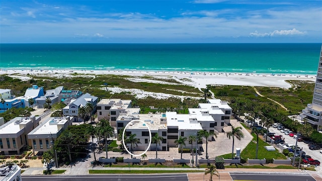 222 Beach Rd Unit 7, Sarasota, FL 34242 - bird's eye view of extended coastline