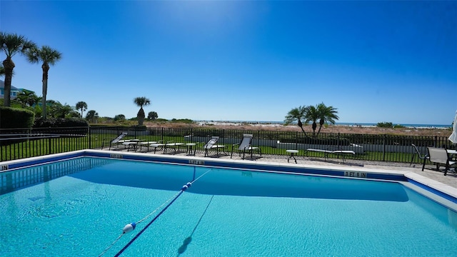 222 Beach Rd Unit 7, Sarasota, FL 34242 - community pool featuring a patio