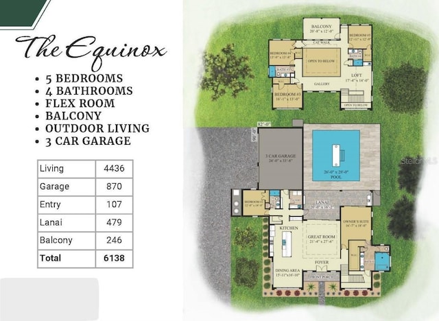2716 Delphi Hills Way, Lakeland, FL 33812 - floor plan / room layout