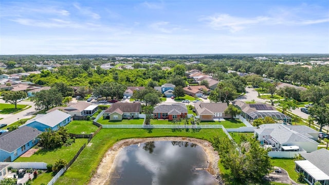 4194 Banbury Cir, Parrish, FL 34219 - aerial perspective of suburban area with a nearby body of water