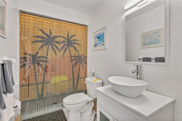 107 Van Dyck Dr, Nokomis, FL 34275 - bathroom with vanity and toilet