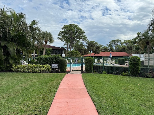 3500 El Conquistador Pkwy Unit 347, Bradenton, FL 34210 - view of home's community featuring a swimming pool