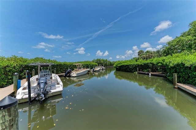 8963 Fishermens Bay Dr, Sarasota, FL 34231 - dock area with a water view