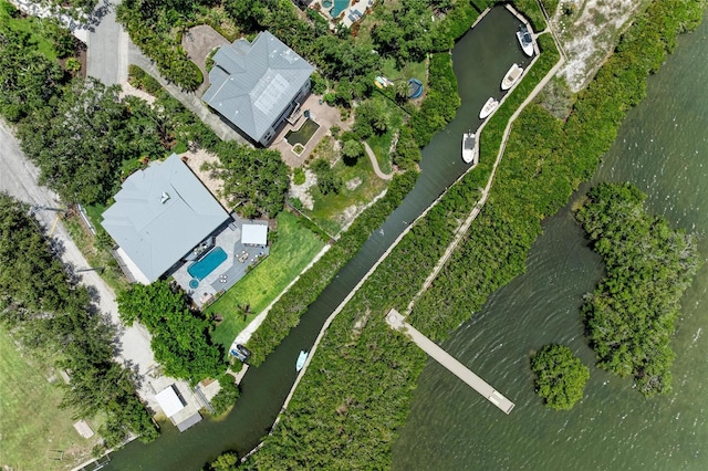 8963 Fishermens Bay Dr, Sarasota, FL 34231 - view of subject property featuring a nearby body of water