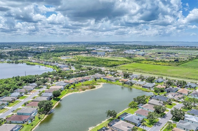 5142 51st Ln W, Bradenton, FL 34210 - aerial perspective of suburban area with a nearby body of water