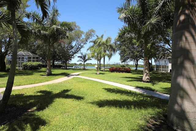 5142 51st Ln W, Bradenton, FL 34210 - surrounding community with a yard